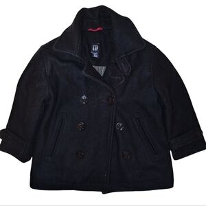 GAP Kids Black Peacoat